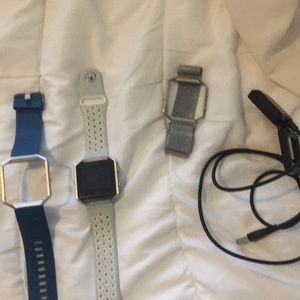 Fitbit Blaze with extra bands